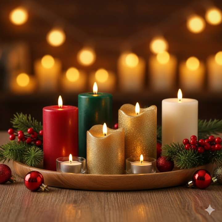 Kerstdecoratie en cadeaus