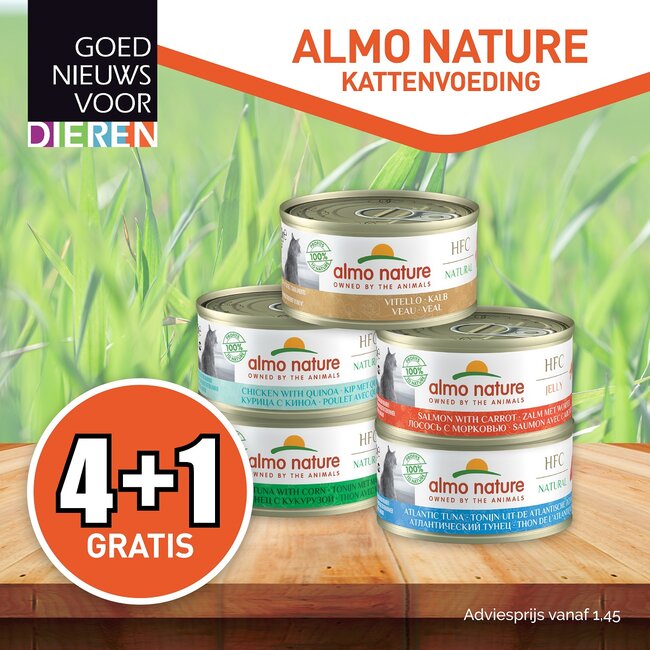 Almo Nature kattenvoeding