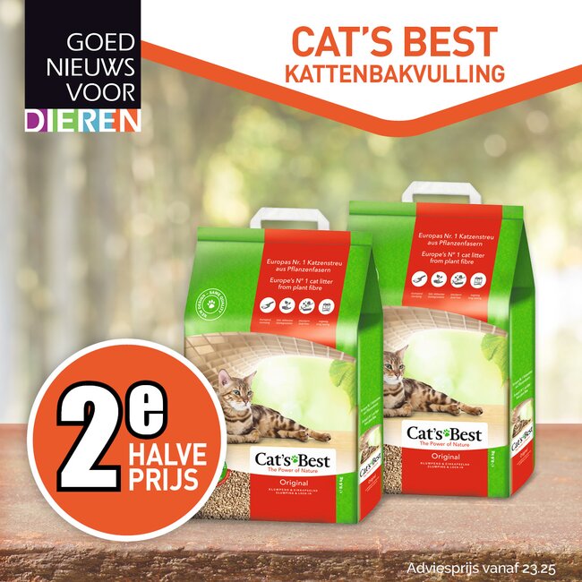 Cat's Best Kattenbakvulling 10ltr