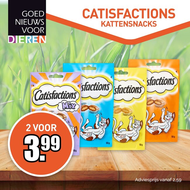 Catisfaction Kattensnacks