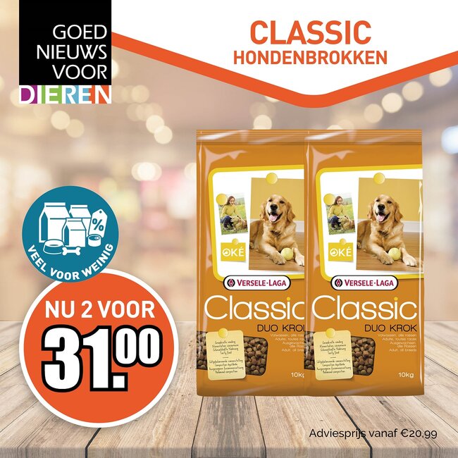 Classic hondenbrokken