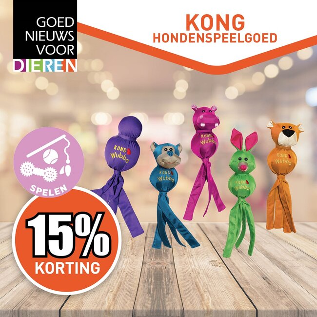 Kong Wubba Hondenspeelgoed