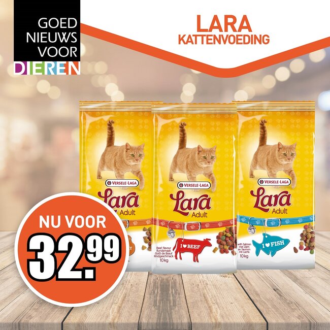 Lara Kattenvoeding 10Kg