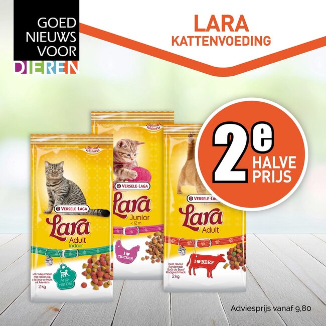 Lara Kattenvoeding 2Kg