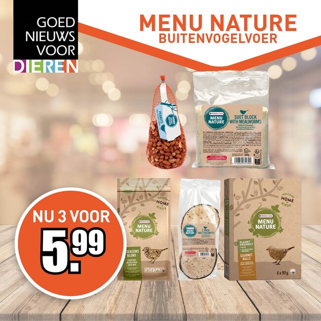 Men Nature Tuinvogelvoer