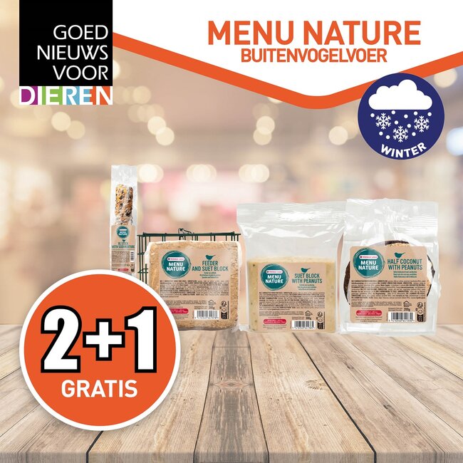 Menu Nature Buitenvogelvoer