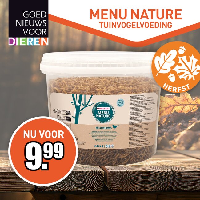 Menu Nature Tuinvogelvoeding
