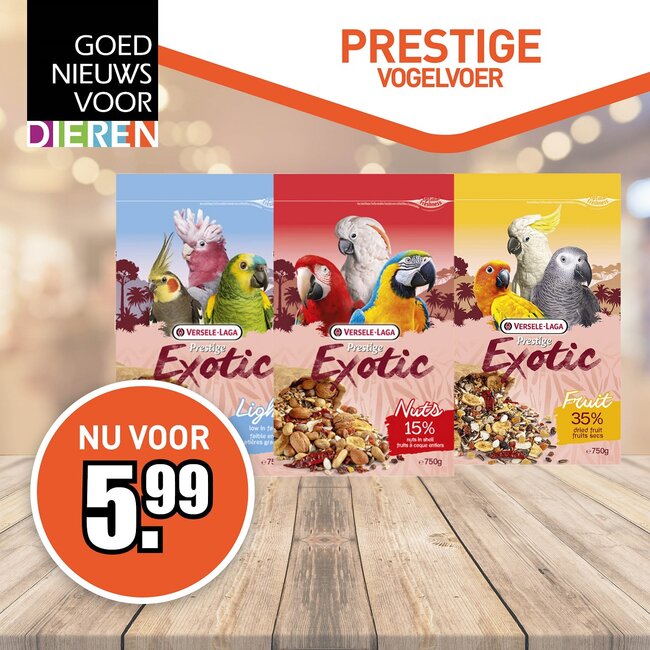 Prestige Exotic Vogelsnack