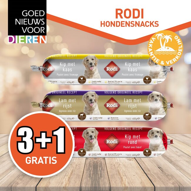 Rodi Hondenworst 400gr