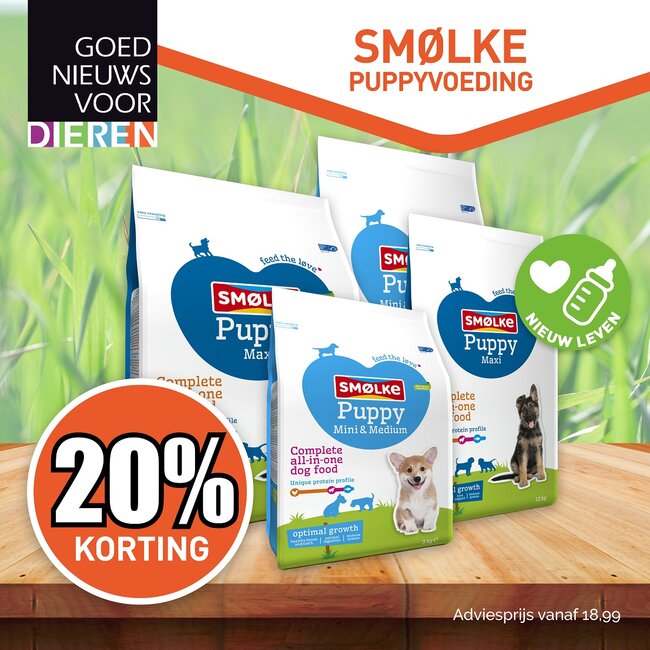 Smolke Puppyvoeding