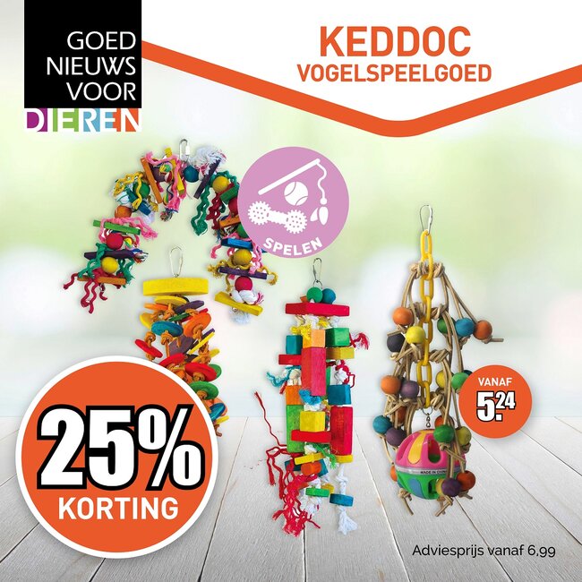 Vogelspeelgoed