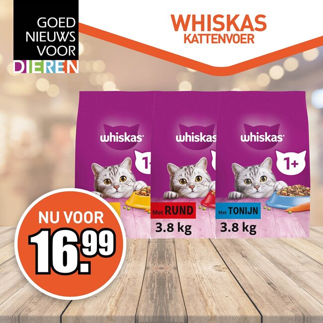 Whiskas 3.8Kg