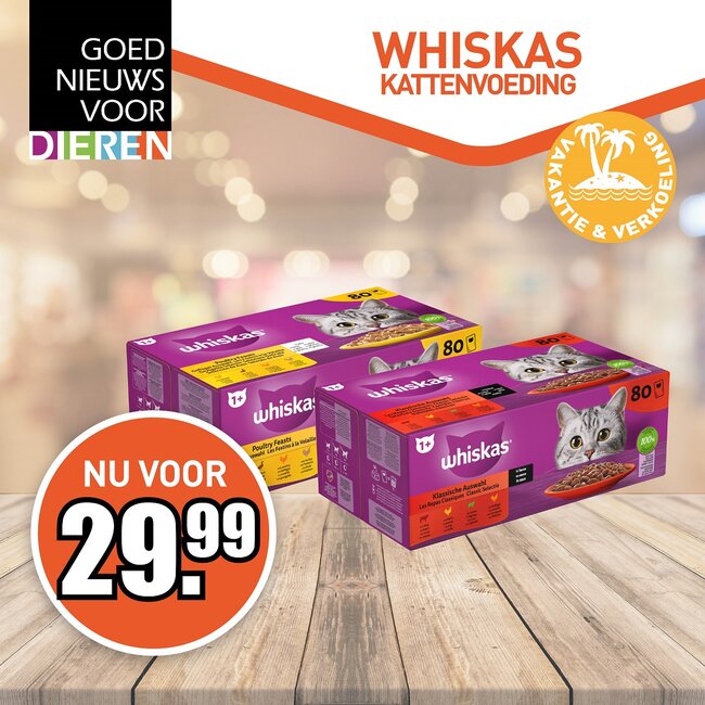 Whiskas Kattenvoeding