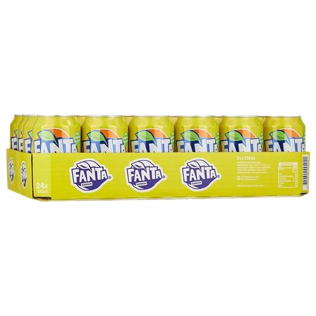 Fanta orange lemon tray