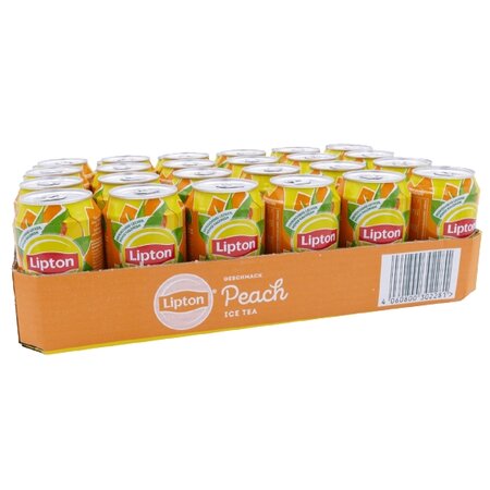 Lipton ice tea peach tray